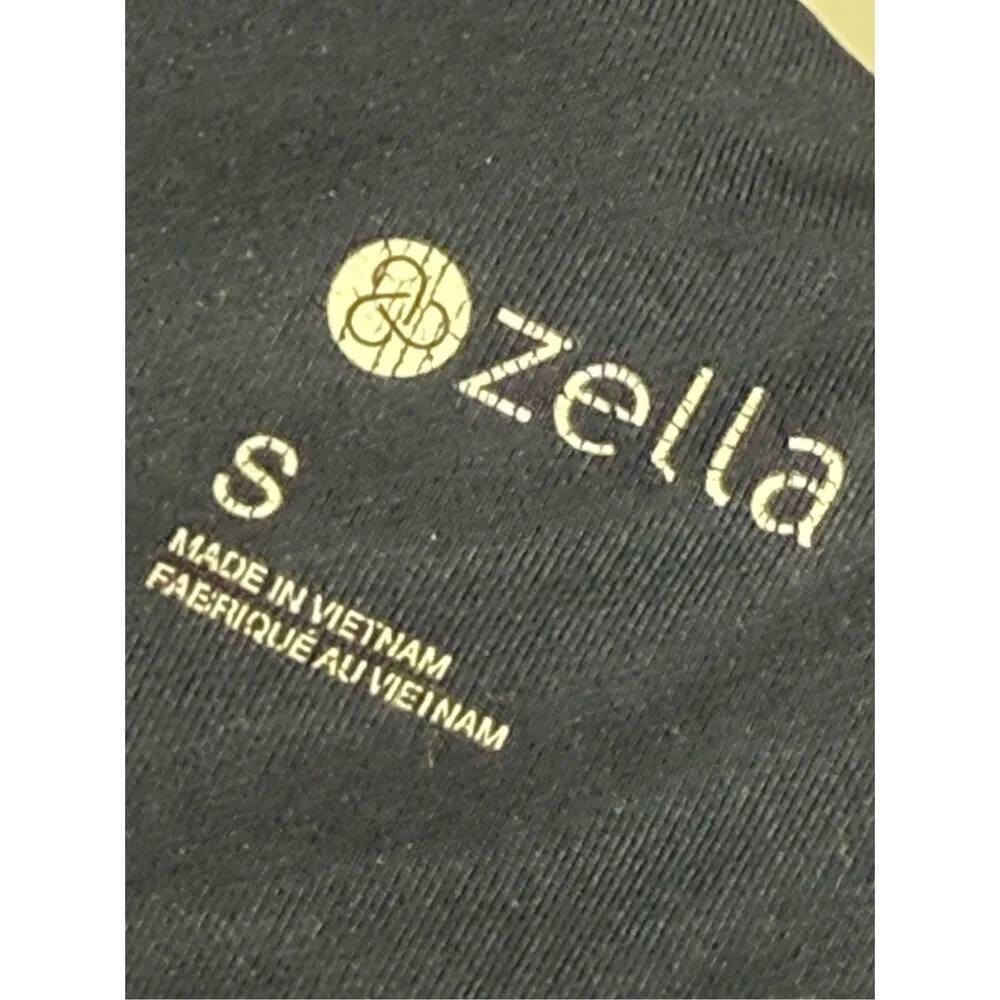 Zella  sports bra navy blue size small - Image 4