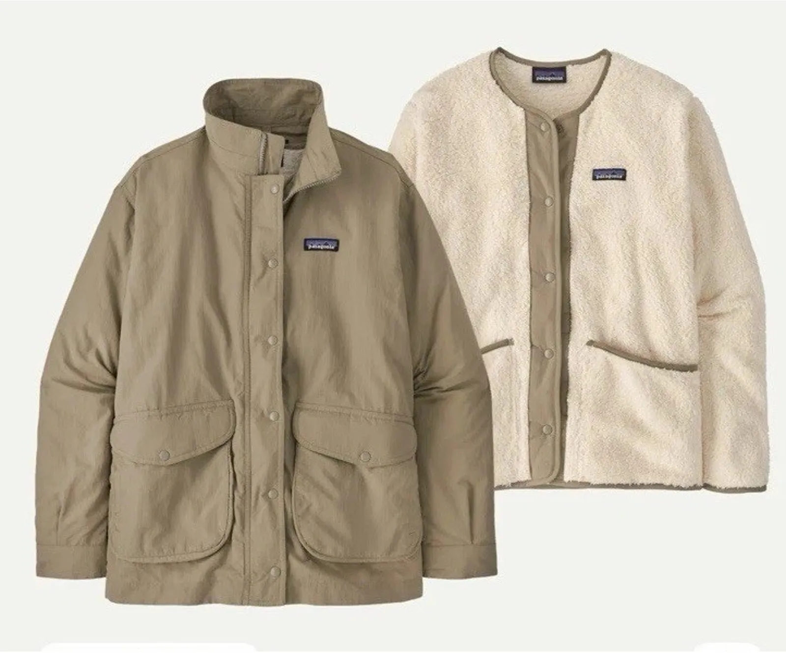 Patagonia Women's Skysail 3-in-1 Coat Seabird Grey Sz L NWT $299 - Image 2