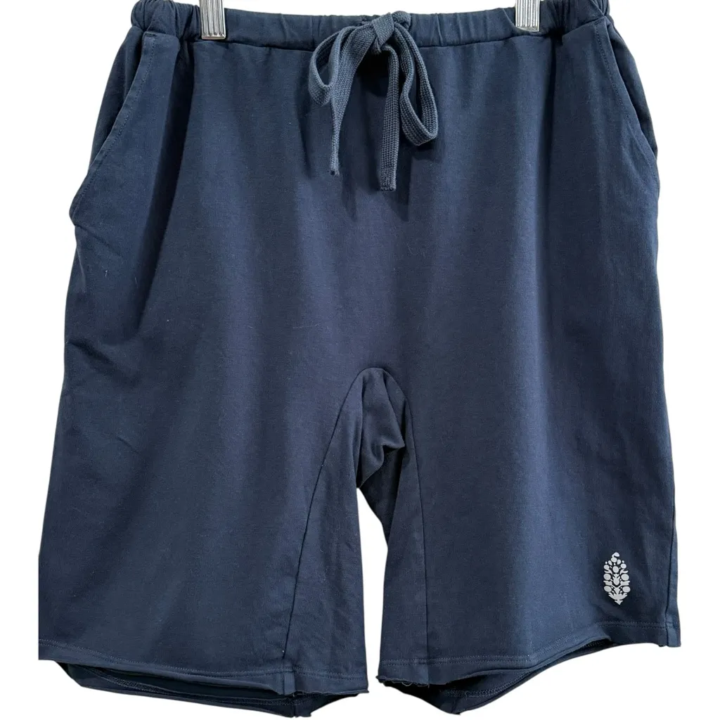 NWT Free People FP Movement Navy Blue Hot Shot Easy Set ‎ Crop Top / Shorts XS - Image 8