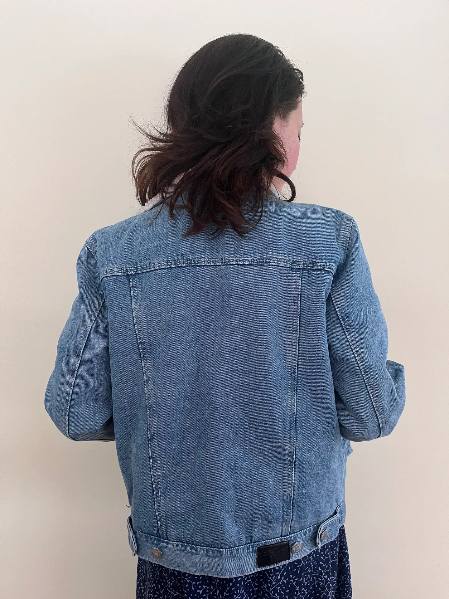 Pacific&Co Ghanda  Fleece-Lined Denim Jacket - Image 3