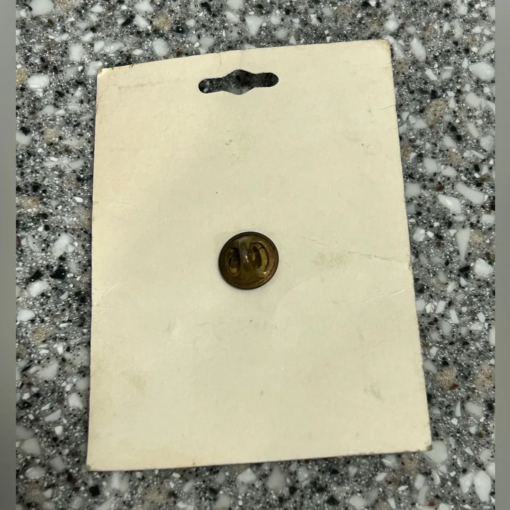 Guardian Angel Pin w/ Small Blue Stone - Image 2