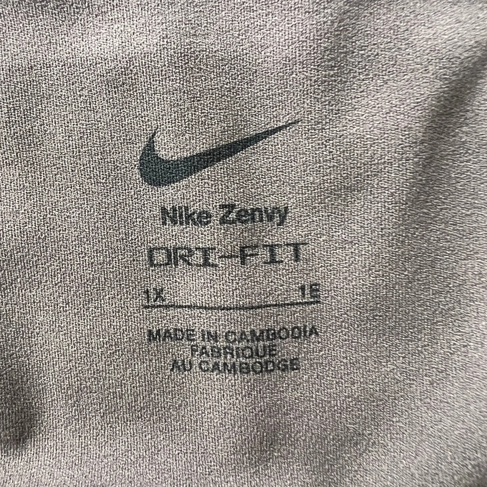 Nike Zenvy High-Waisted Flared Leggings Brown 1X Athletic Workout  Dri-Fit - Image 4