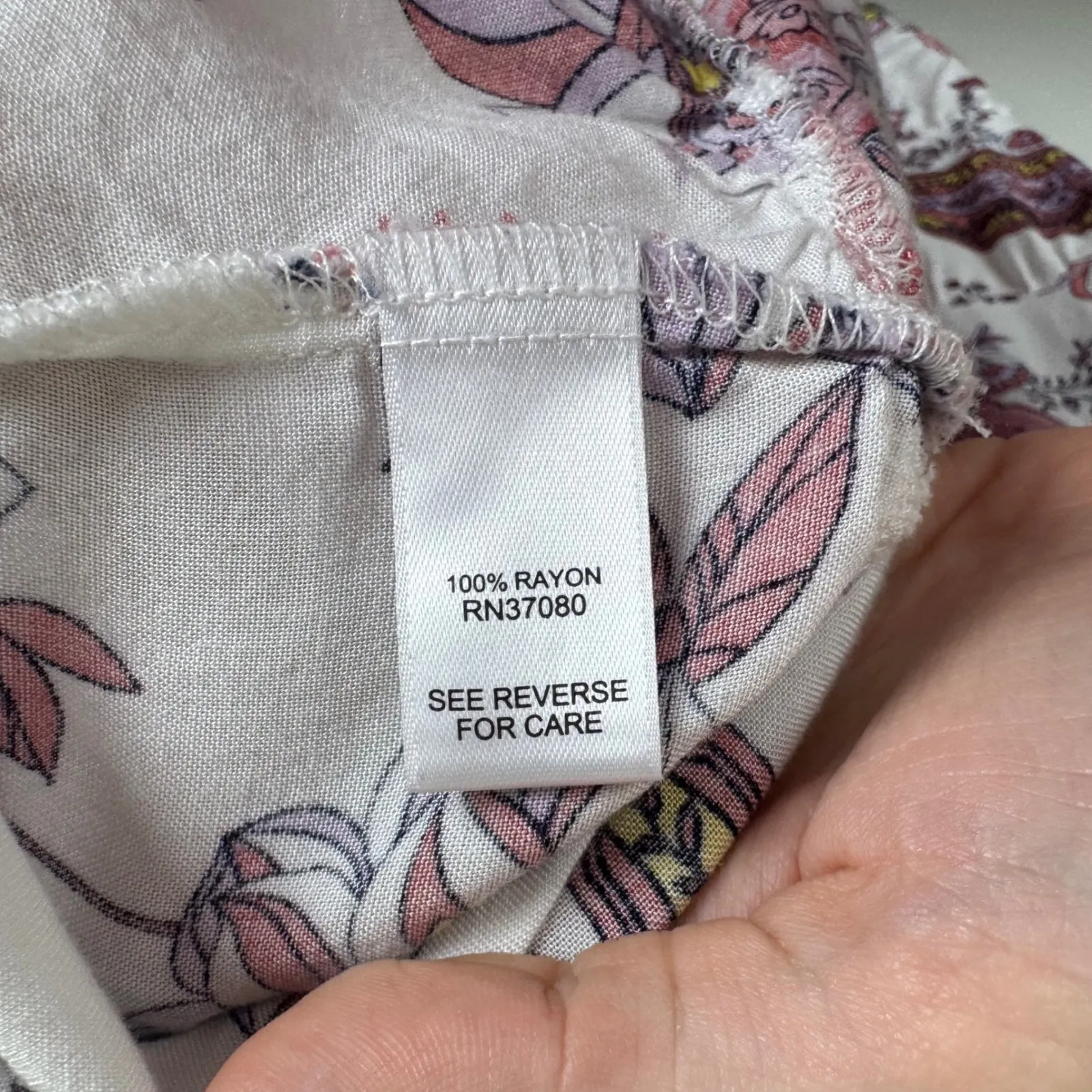 Cato Floral Paisley Tiered Tunic Top Size 18/20W Multicolor Peasant‎ Lightweight - Image 6