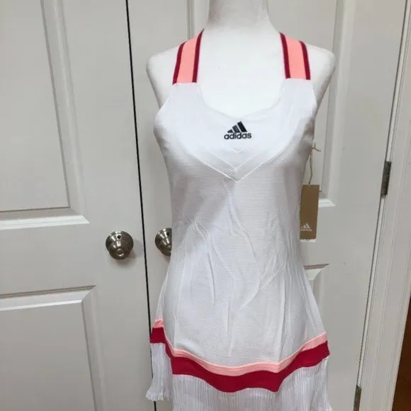 NEW Adidas Women's Tennis Y-Dress HEAT.RDY‎ White - Image 6