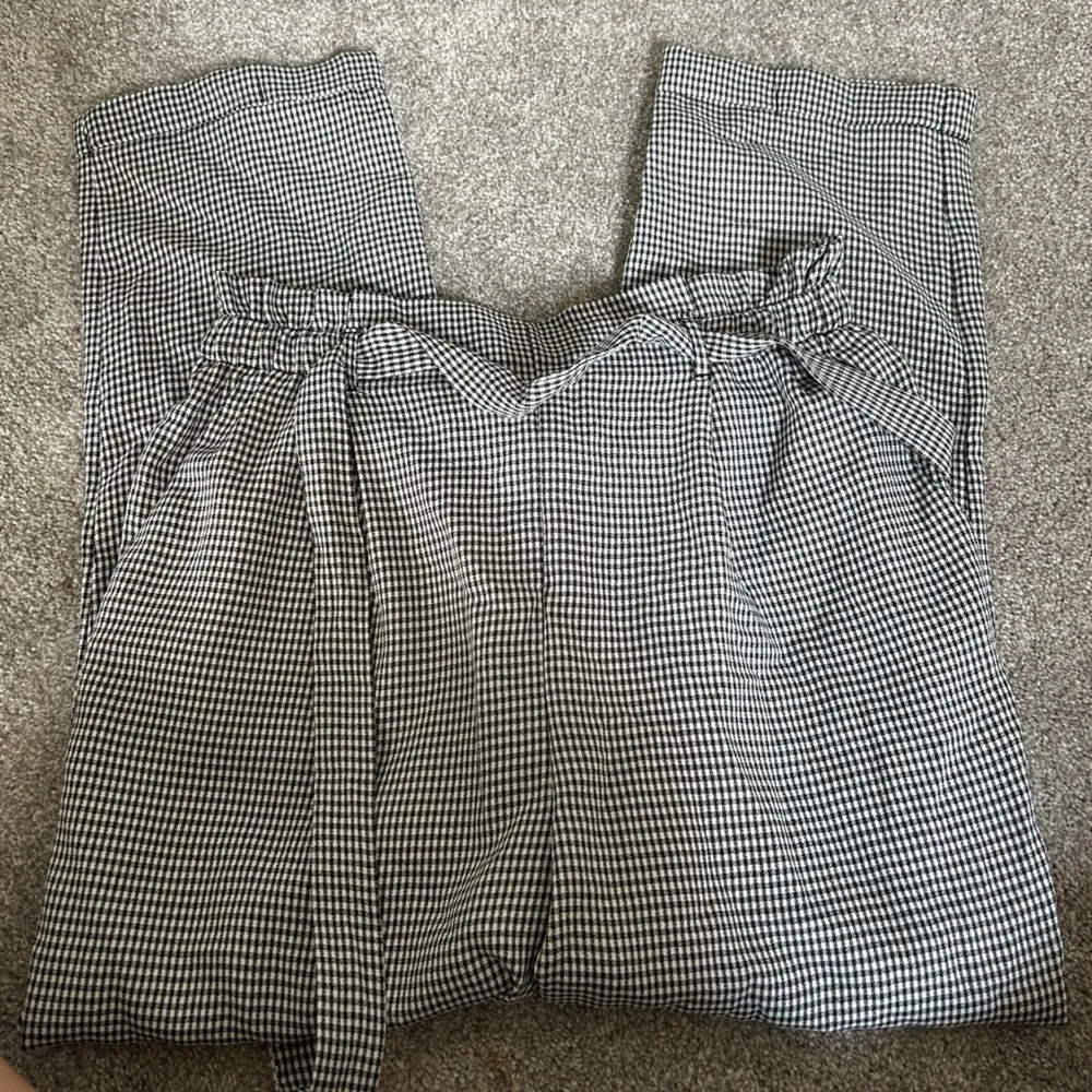 Sienna Sky Black and White Checkered Pants - Image 4