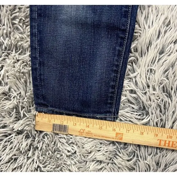 7 for all Mankind‎ Jeans Womens 30 Roxanne Ankle Mid Rise Medium Wash Denim Blue - Image 8