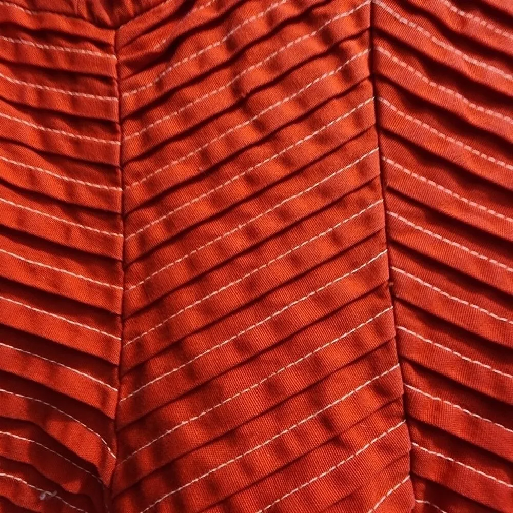 Red‎ Fit and Flare Dress Sleeveless Midi Dress Party Cocktail Dress XS/S Red - Image 6