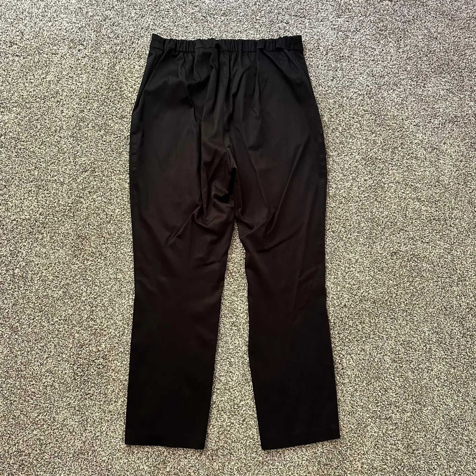 Jenni Kayne black straight leg dress pants size L - Image 3