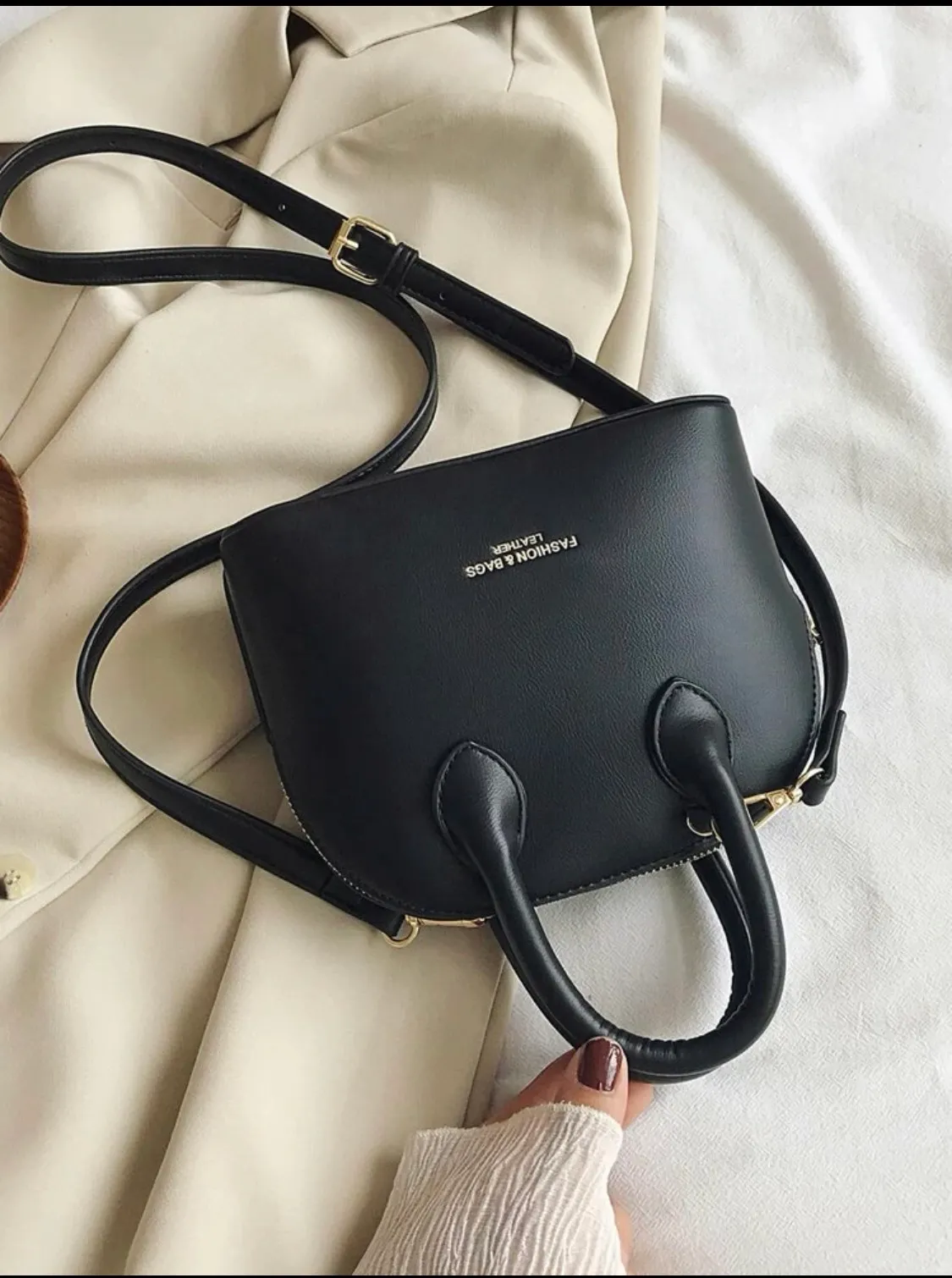 SheIn Minimalist Dome Bag - Image 5