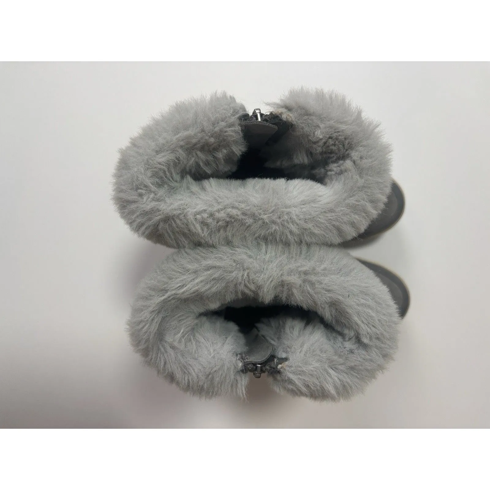 Koolaburra By UGG Boots Women size 6 Gray Winter Side Zip 1105889 - Image 6