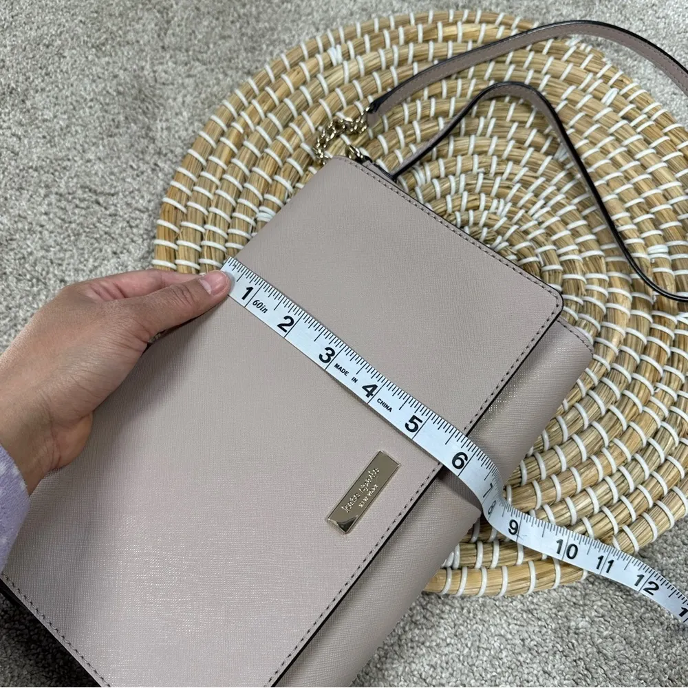 NWT Kate Spade Tilden Place Alek Crossbody Bag Soft Saffiano Leather Plum Dawn - Image 7