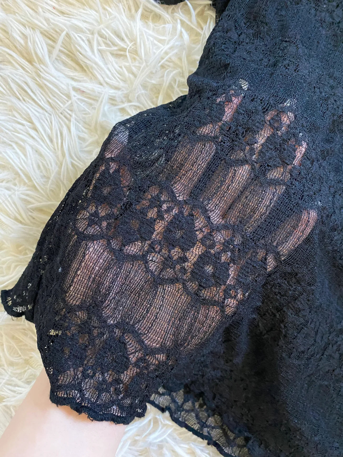 American Rag Unique Lace Top - Image 2