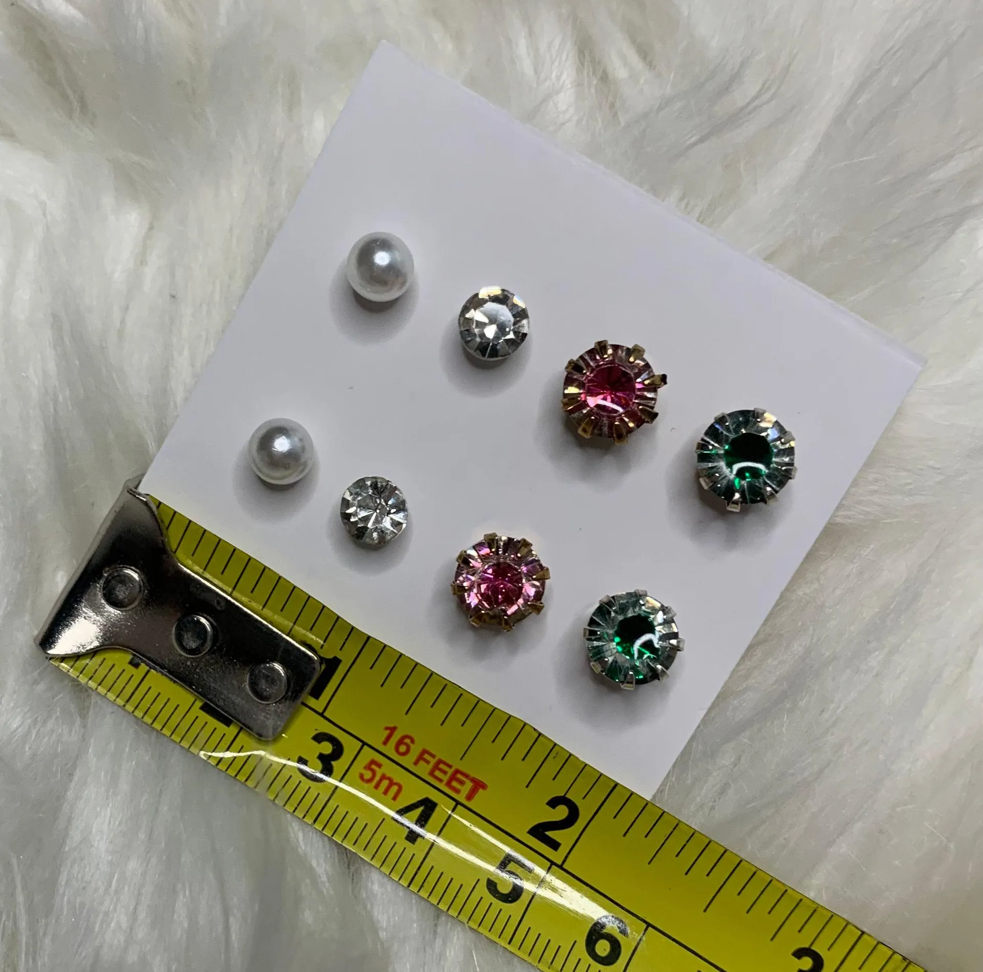 NWOT 4 Stud Earrings Multiple - Image 9