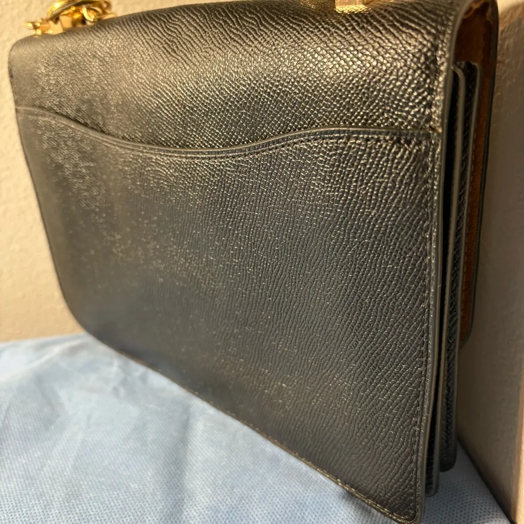 Coach Black and Brown signature Crossbody Bag - Image 12