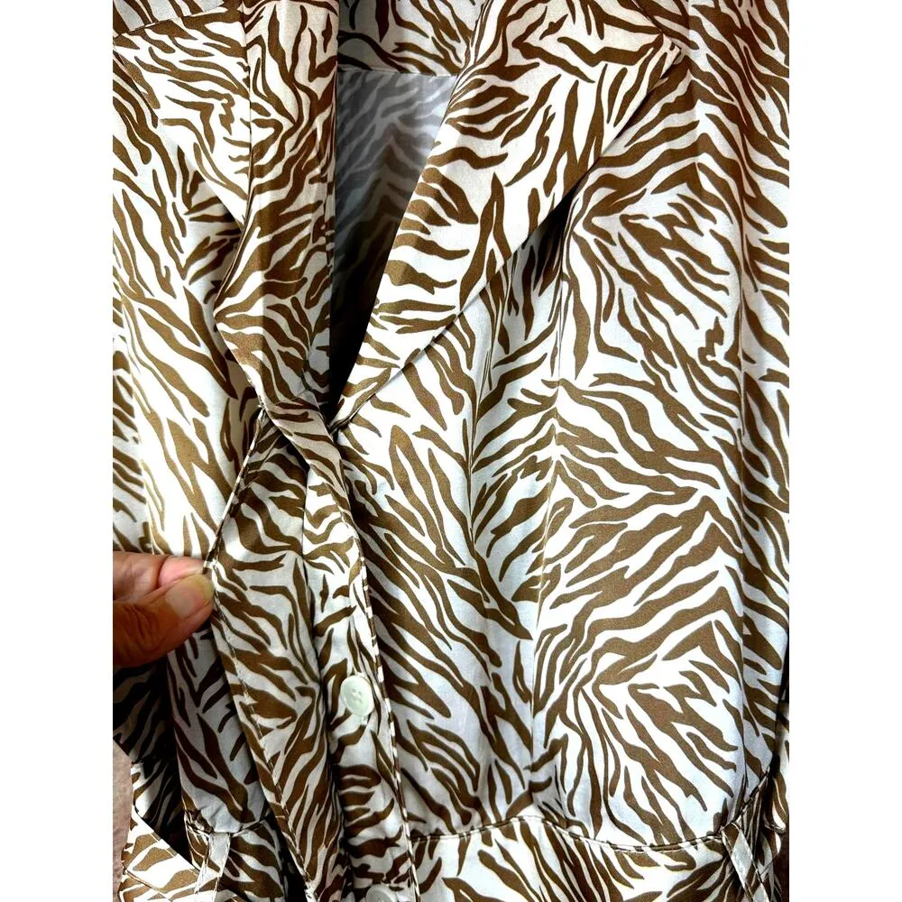 Lita by Ciara Animal Print Romper - Image 4