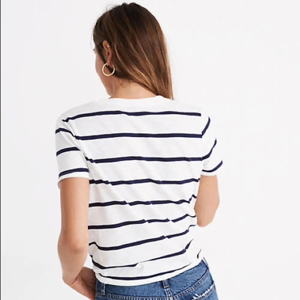 Madewell Knot Front T-Shirt - Image 3