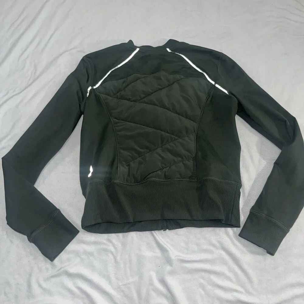 Zella Yoga Green Small Full Zip Athletic Jacket - Image 8