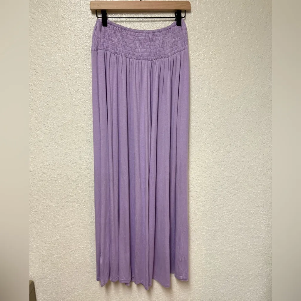 EARTHBOUND Trading Co. Lavender Wide Leg Pants Size Medium - Image 9