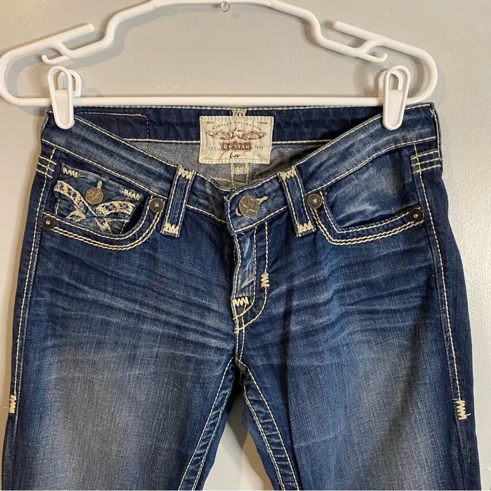 BIG STAR Liv Bootcut Jeans Size 27 - Image 3