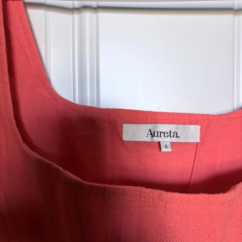 NWOT Aureta (Anthro) Orange Corset Top - Image 3