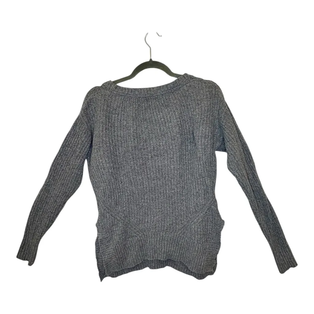 TOMS Gray Knit Pullover Sweater Cozy Minimalist Slouchy Casual Medium - Image 3