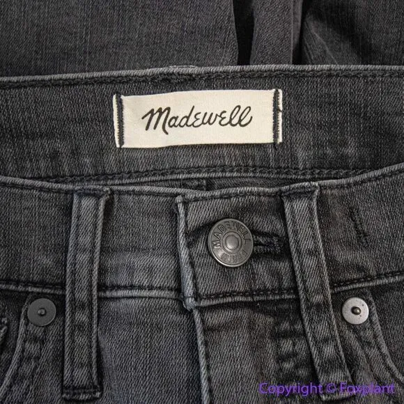 NEW‎ Madewell Stovepipe Jeans in Banberry Wash: Raw-Hem Edition, 25 - Image 14