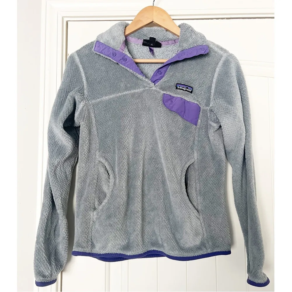 Patagonia Re-Tool Snap-T® Fleece Pullover Grey - Image 2