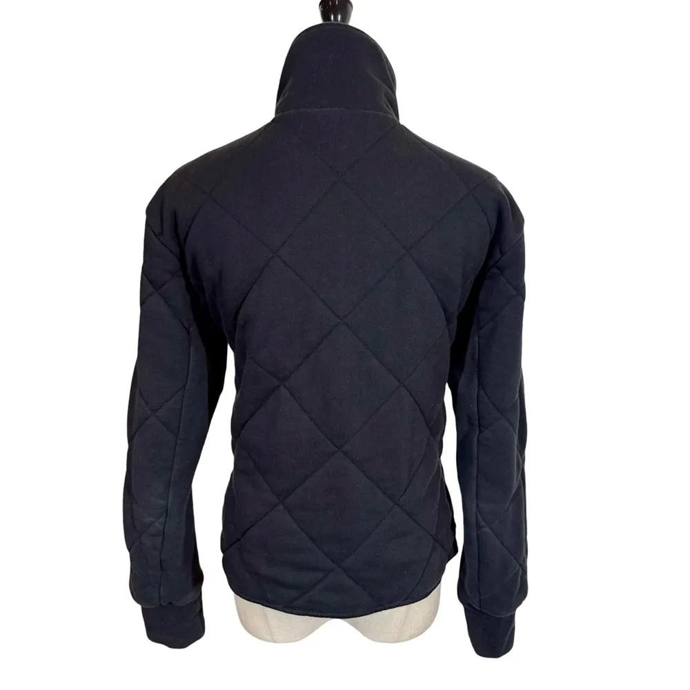Lululemon Forever Warm Jacket Reversible Quilted Bomber Jacket in Black W4AKNS - Image 9