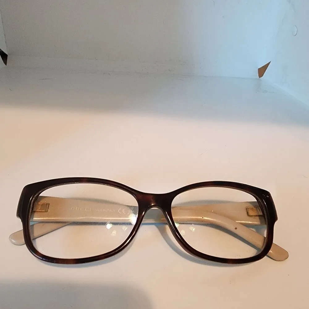 Authentic Gucci Tortoiseshell & Blue & Black Ombre Prescription Glasses Frames - Image 14
