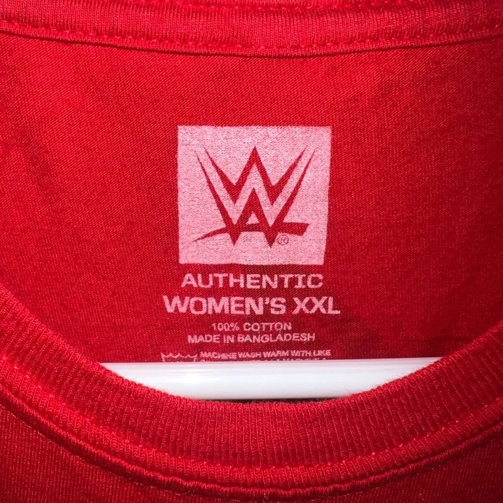 WWE Shirt Women’s XXL Red Shinsuke Nakamura The Vibe Wrestling Cotton Casual - Image 2