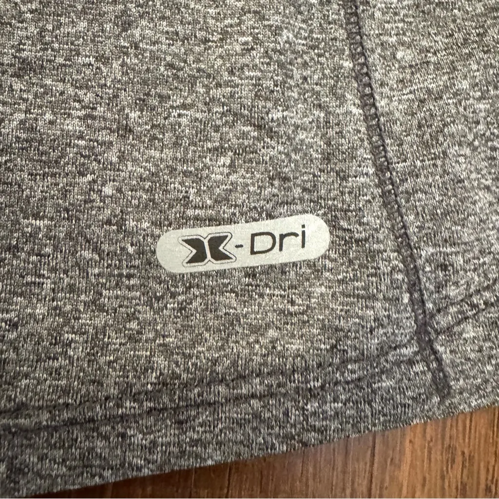 RBX Performance, heathered grey active wear tee shirt, size L Gray Size L - Image 5