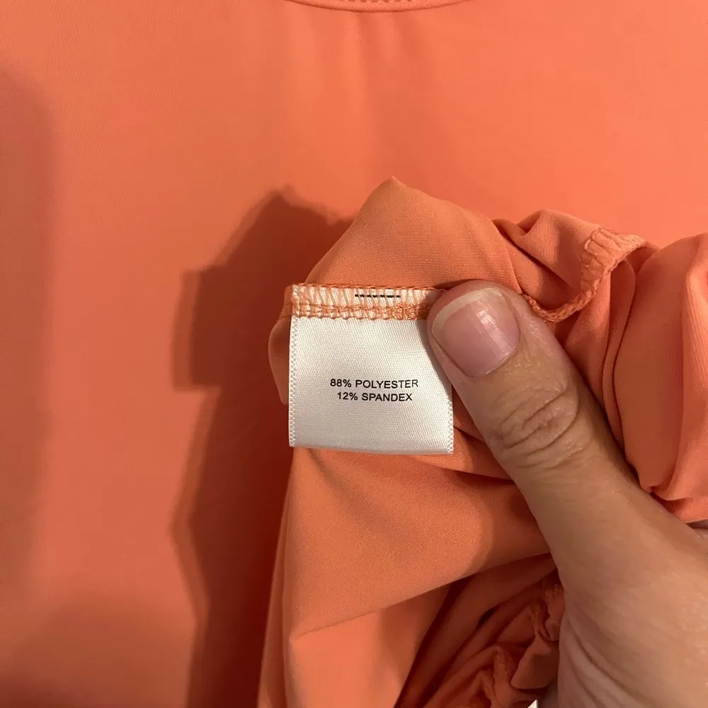 PETER MILLAR Saffron Orange Coral Tee T-Shirt 50+ Sun Protection Size XL - Image 7