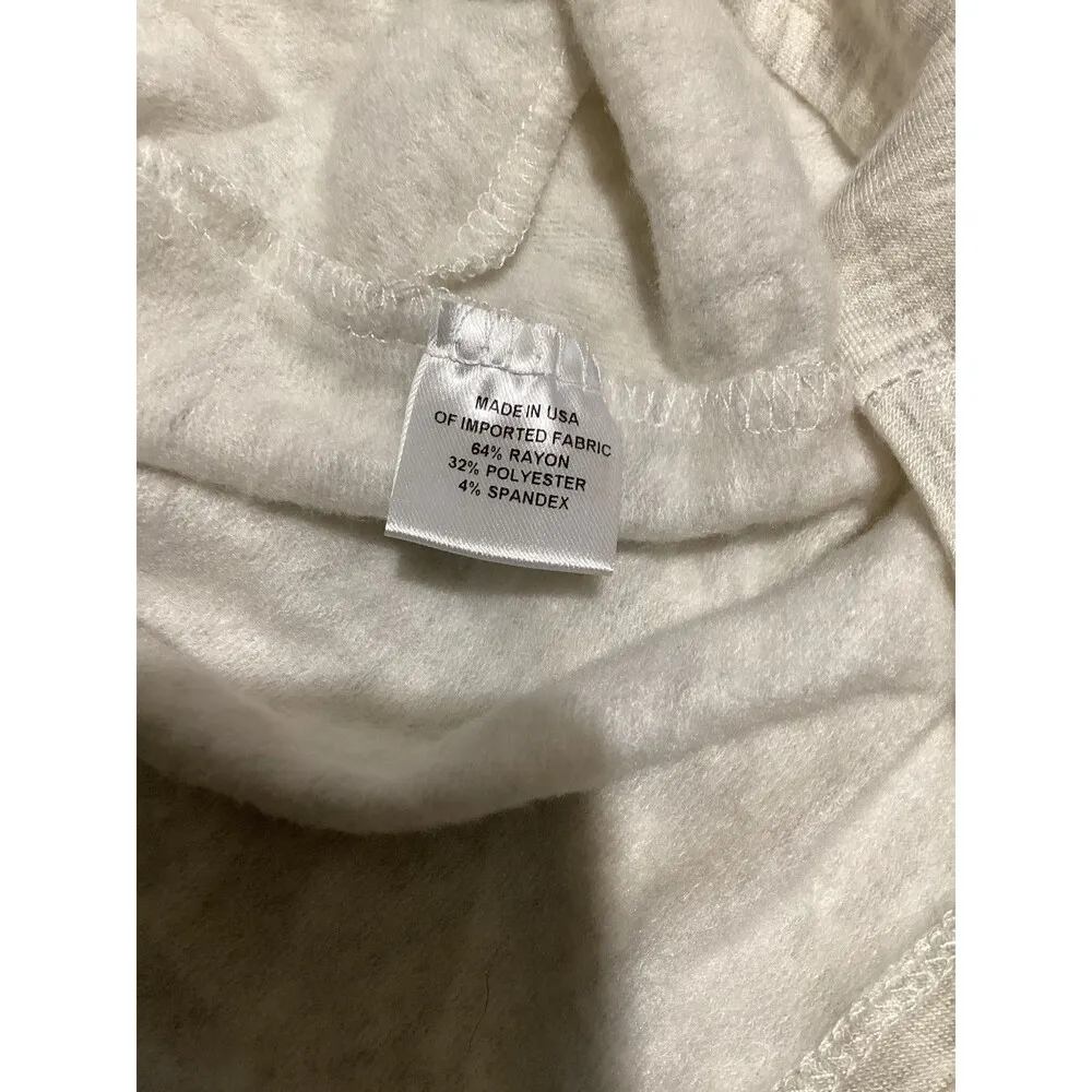 Drew Shirt Womens Small Gray Long Sleeve Knot Front Lightweight Pullover Top - Image 6