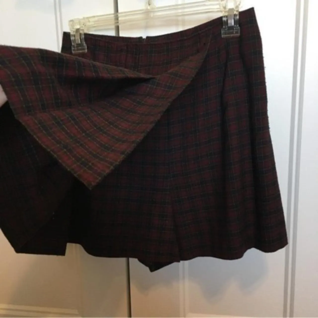 Vintage Plaid Skort - Image 3