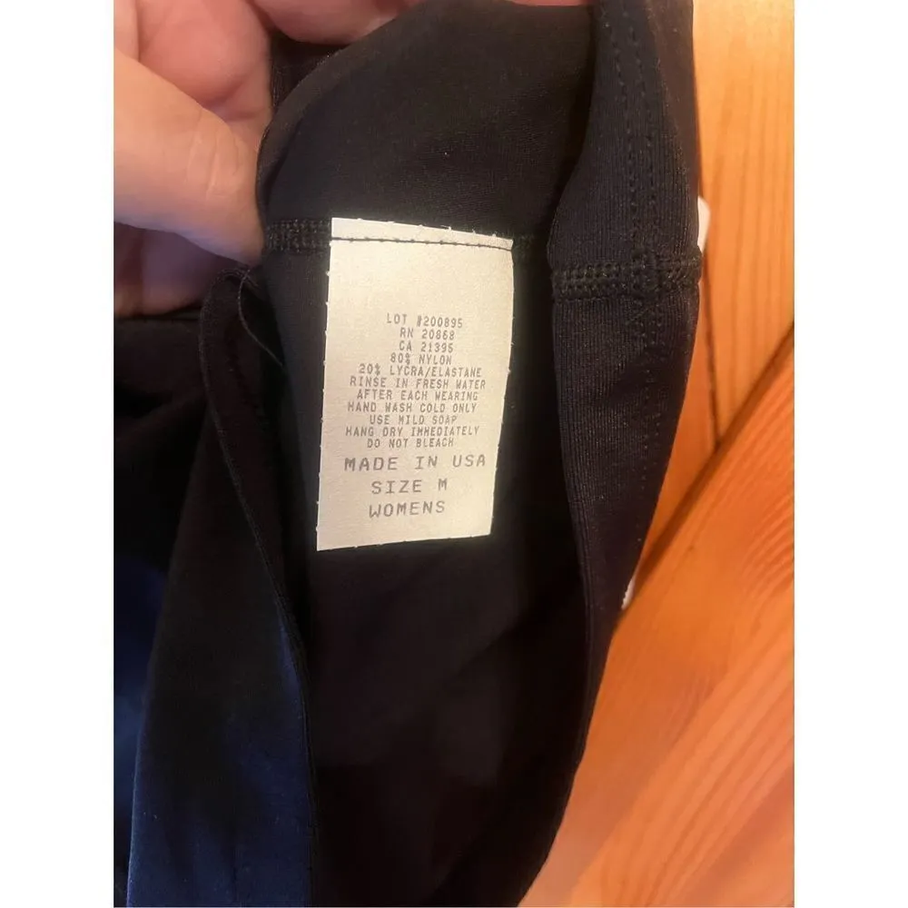 Dolfin  athletic tank top black size medium Nwt (1309) - Image 4