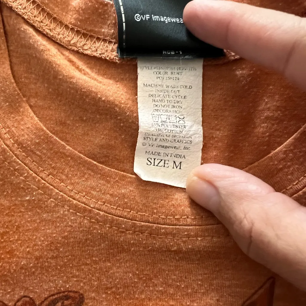 Harley-Davidson Women’s T-Shirt New York City Medium Eagle Rhinestones Y2K NYC - Image 4