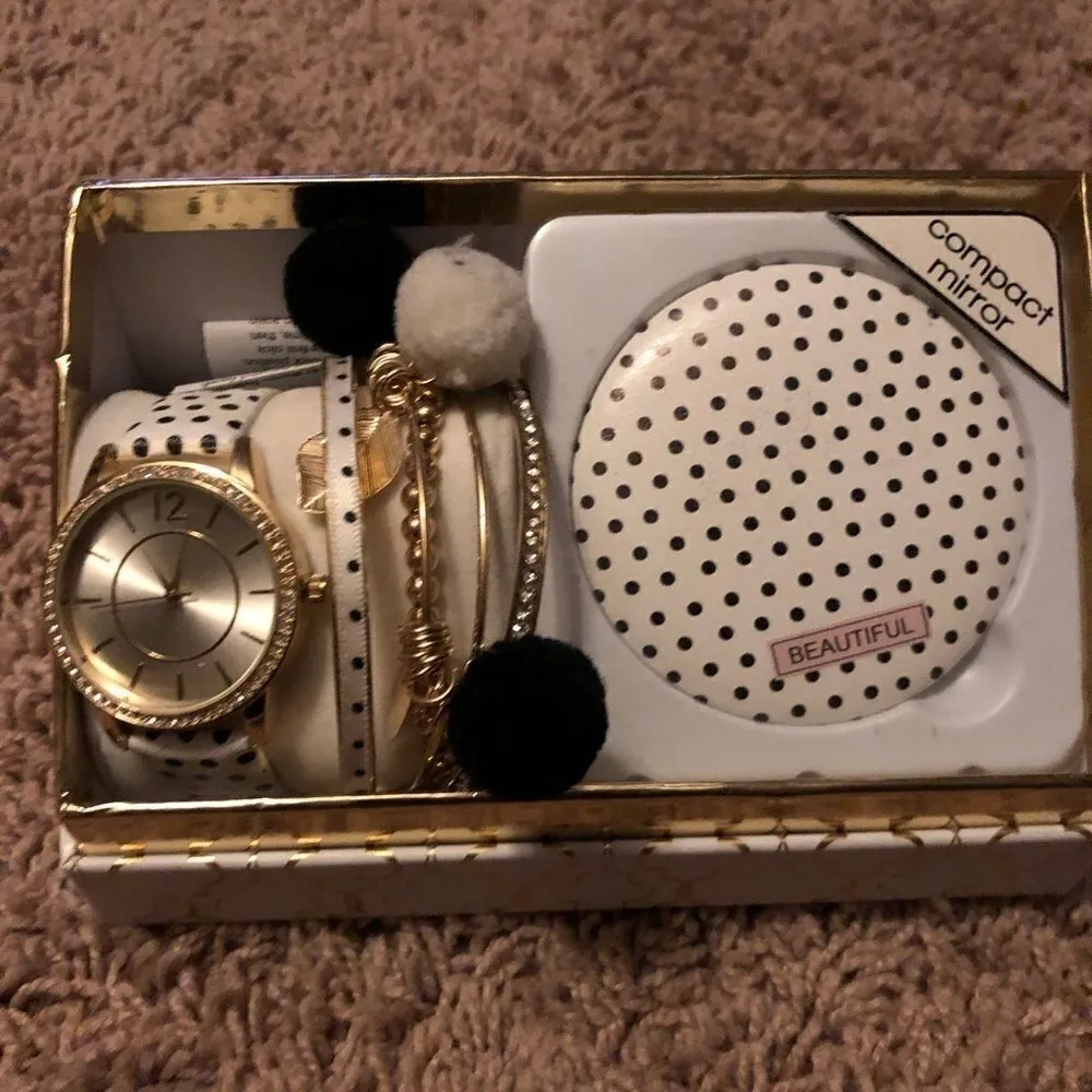 Watch and bracelet box set Silver - Image 3
