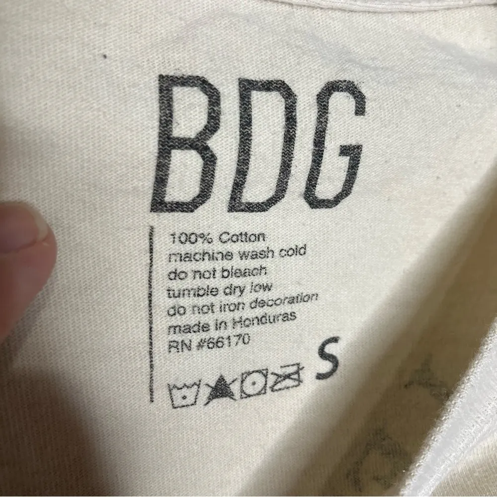 BDG let love grow t-shirt 100% cotton small boho artistic floral‎ modern casual - Image 3