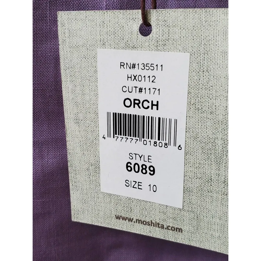 Night Studio Women's Purple Linen Round Neck Top & Long Skirt 2 Piece Suit 10 - Image 9