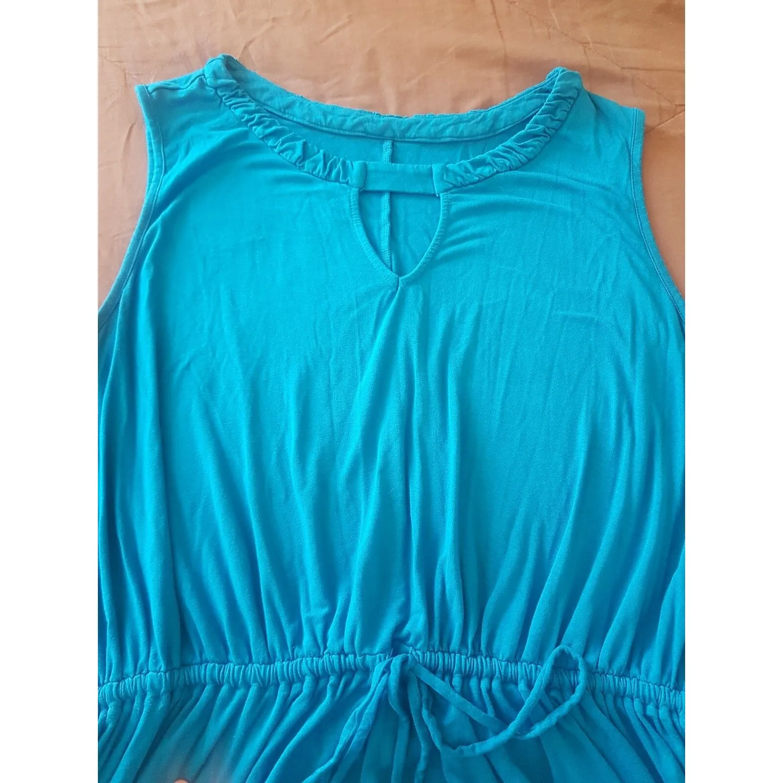 Merona Dress Sz  2 Maxi Bohemian Boho Chic Coastal Cowgirl - Image 14