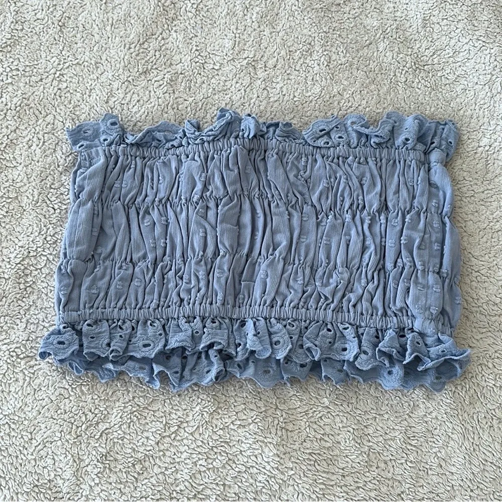 VICI | Mindi Eyelet Crop Bandeau Top - Image 7