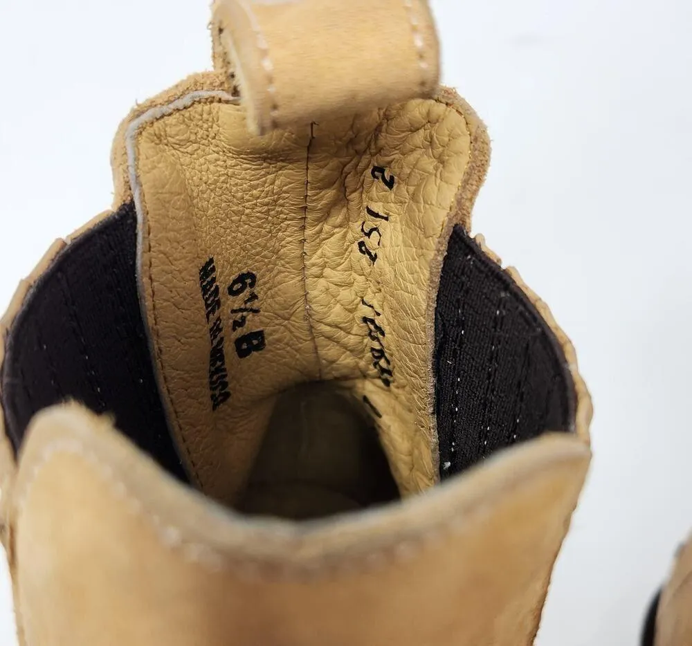 Old Gringo Juno Suede Leather Tan Embroidered Cowgirl Boots Western Size 6.5 B - Image 7