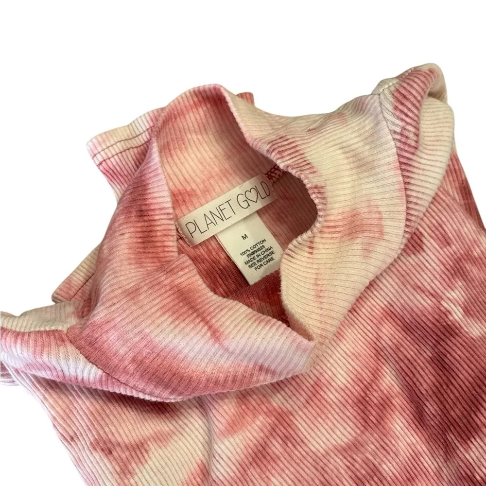 Planet Gold Pink Cowl Neck Sweater - Image 3