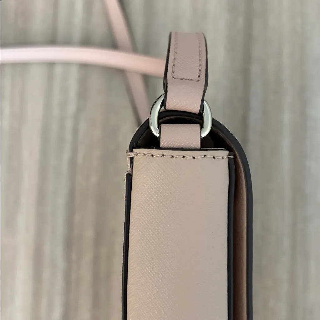 Kate Spade Light Pink Pastel Crossbody Bag Purse - Image 4