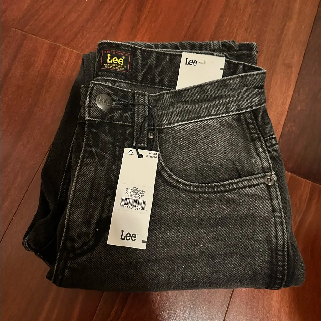 NEW Lee Rider Slim Straight Jeans - Image 9