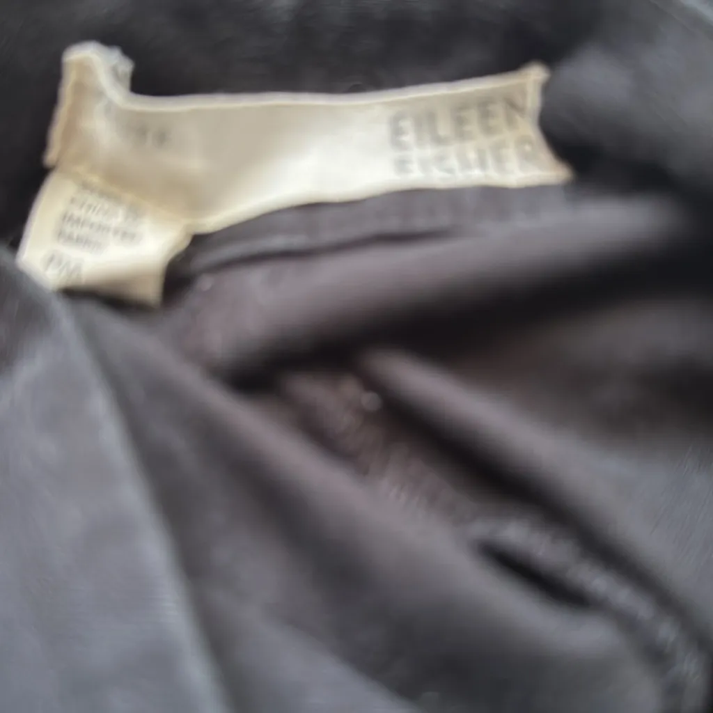 Eileen Fisher Charcoal Trousers. - Image 8