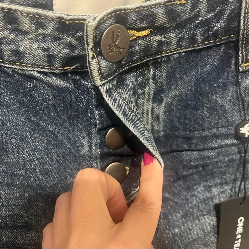 NWT  Bandits Low Waist Denim Shorts - Used Blue size 32 women's - Image 10