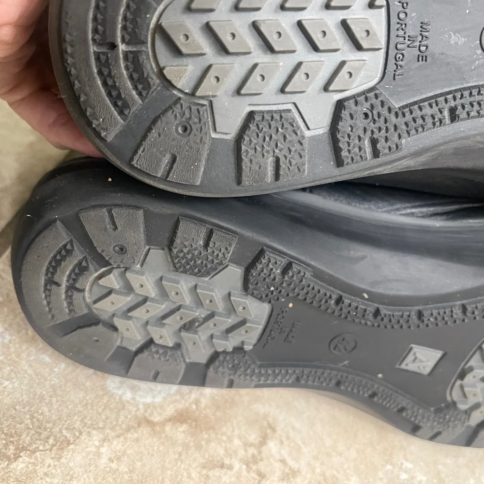 Arcopedico frozen black Leather Suede Lace Up Tall Winter Boots Women 42 10.5 - Image 6