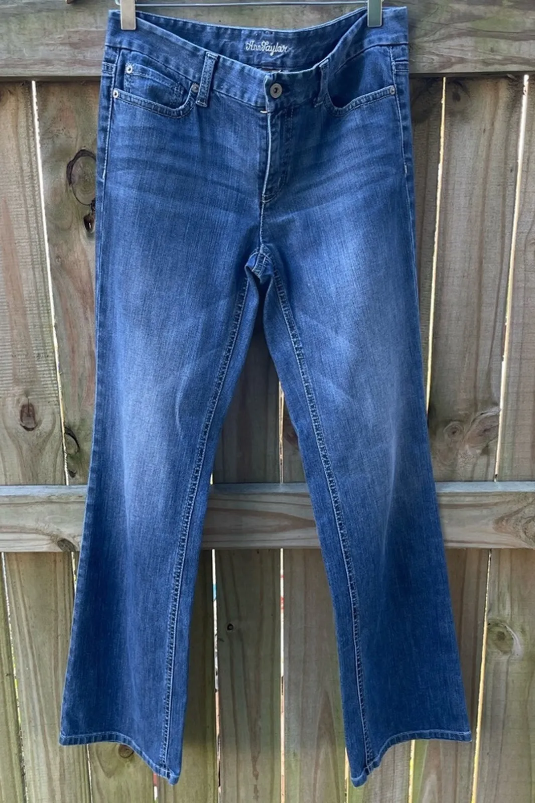 Y2K Ann Taylor Modern Fit Lindsey Waist boot cut jeans - Image 1