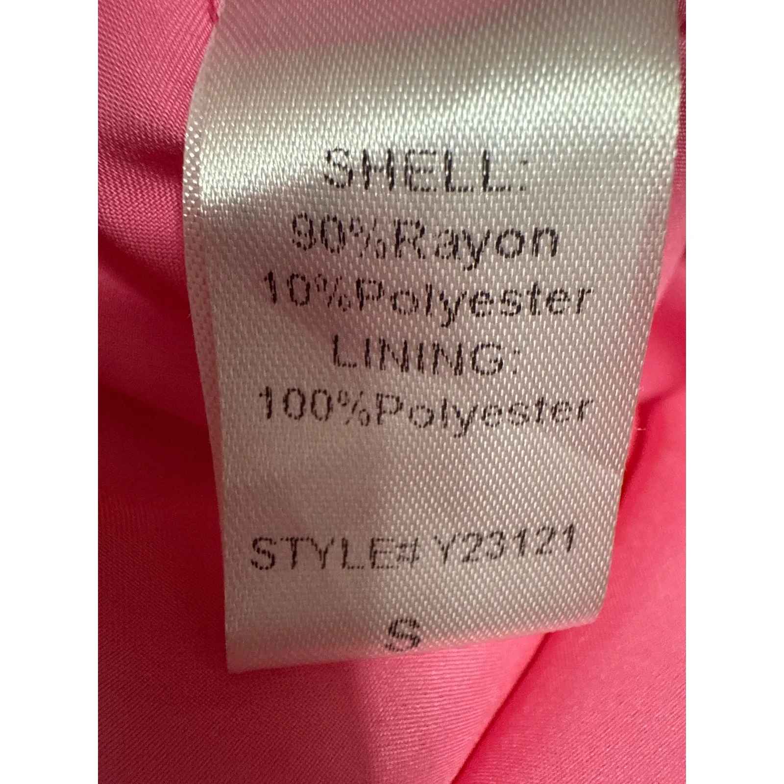 Pookie & Sebastian Women's Red Pleated High Waisted A Line Mini Skirt Size S - Image 5